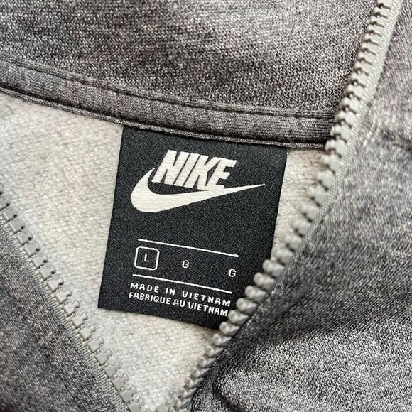 Nike Women’s Quarter-Zip Fleece Pullover | Size Large - Picture 4 of 4